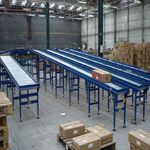 gravity roller conveyors